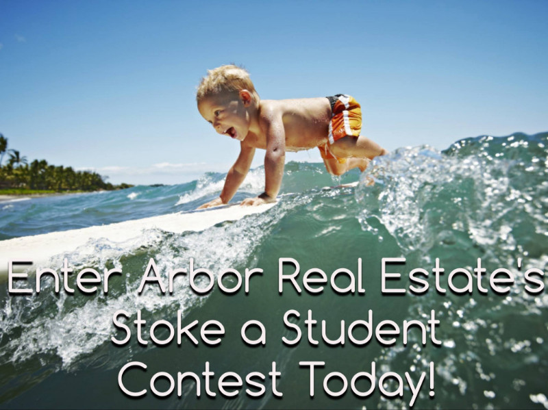 A little boy surfing - Stoke a Student Contest