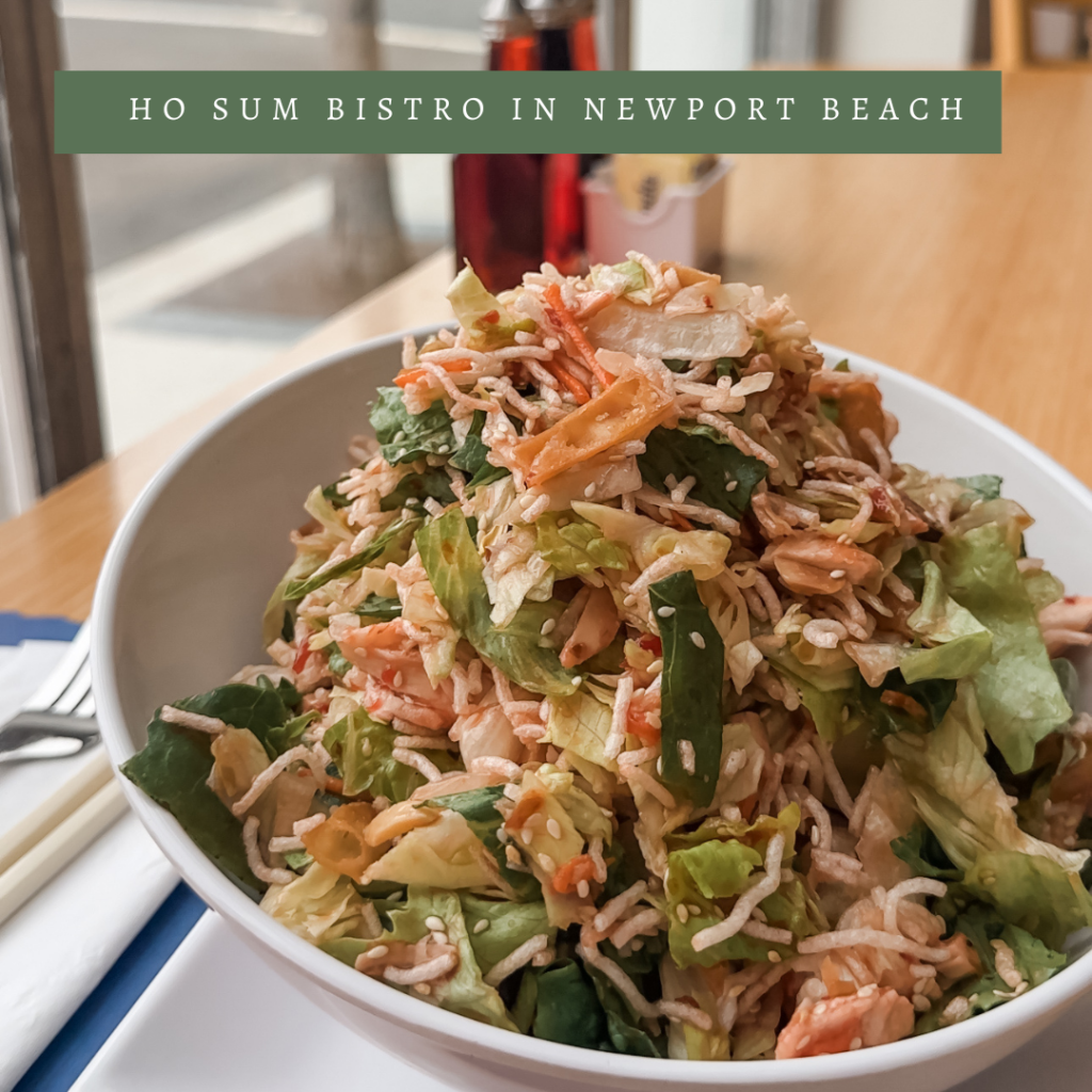 Ho Sum Bistro: Newport Beach’s Best Kept Secret