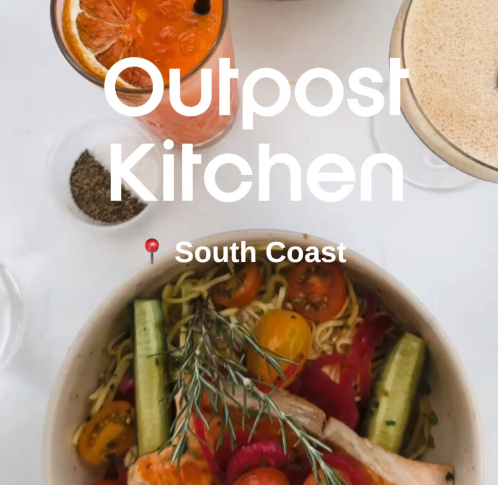 Outpost Kitchen at South Coast: A Taste of 1970s Australian Beach Culture