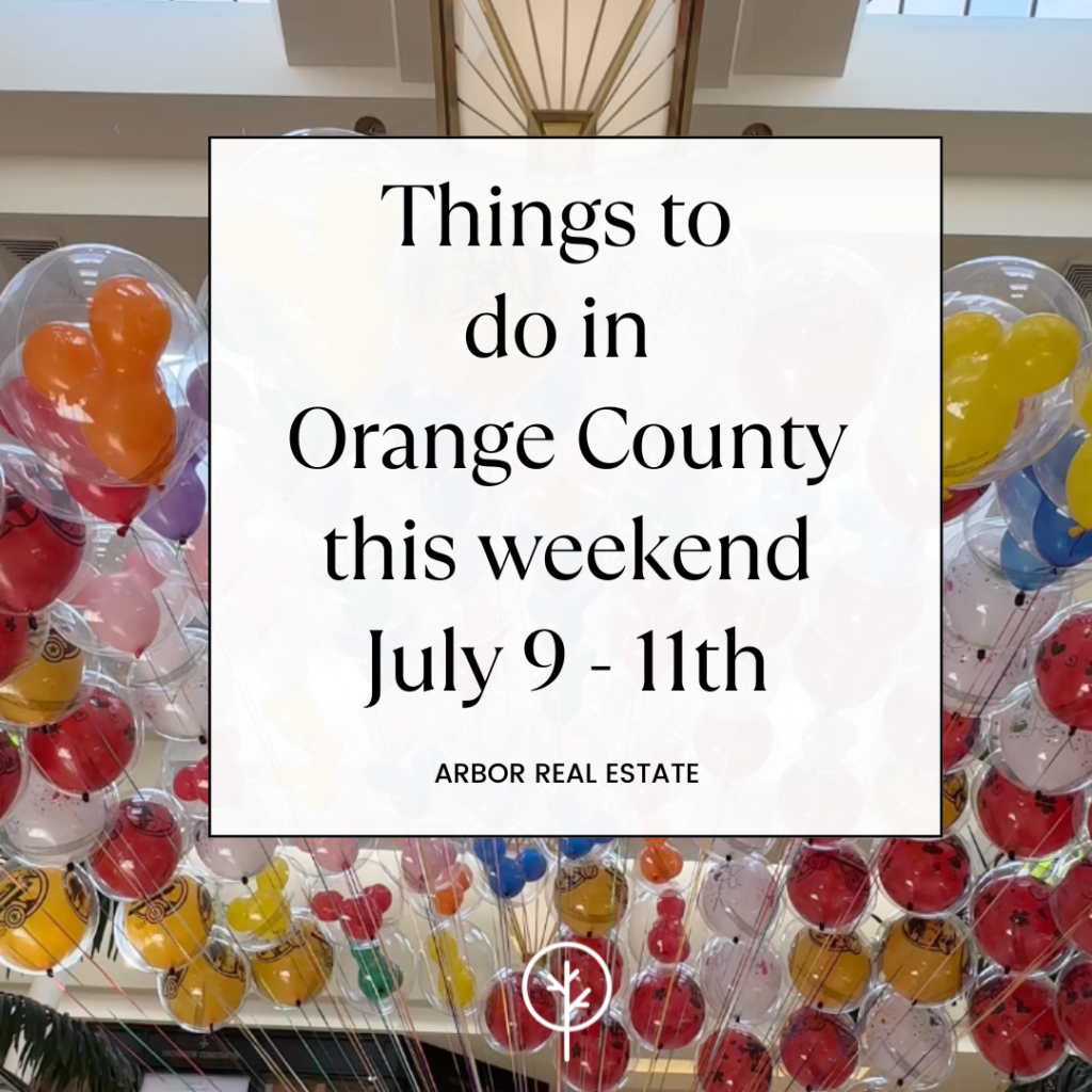 Things to do in Orange County this weekend